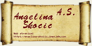 Angelina Skočić vizit kartica